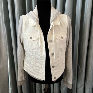 American Eagle jeans/sweatshirt jacket